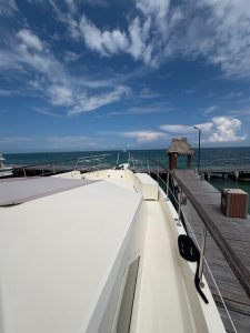 deck, Hatteras 70, trawler for sale
