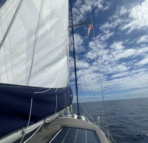 underway, Morgan 41 Out Island, sailboat for sale