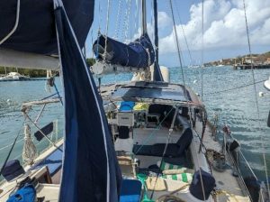 exterior, Morgan 41 Out Island, sailboat for sale