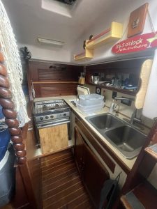 interior, Morgan 41 Out Island, sailboat for sale