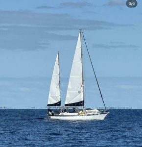 underway, Morgan 41 Out Island, sailboat for sale