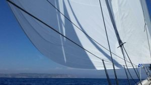 underway, Wauquiez 47, sailboat for sale
