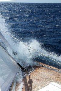 underway, Wauquiez 47, sailboat for sale