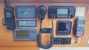 navigation station, Wauquiez 47, sailboat for sale