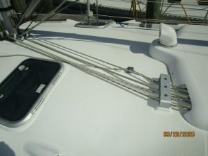 deck, Beneteau 381, sailboat for sale