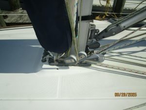 deck, Beneteau 381, sailboat for sale