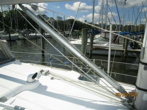deck, Beneteau 381, sailboat for sale