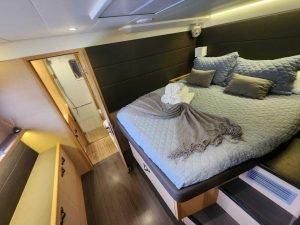 bed, Lagoon 630 MY, power catamaran for sale