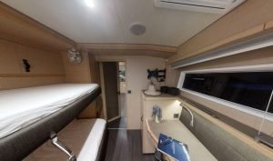 bed, Lagoon 630 MY, power catamaran for sale