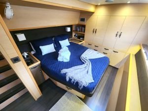 bed, Lagoon 630 MY, power catamaran for sale
