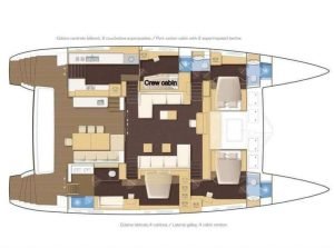 Lagoon 630 MY layout drawing 2