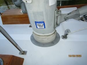 deck, Bristol 35.5, sailboat for sale