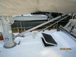deck, Bristol 35.5, sailboat for sale