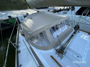 deck, Bristol 35.5, sailboat for sale