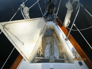 deck, Bristol 35.5, sailboat for sale