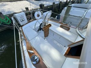 helm, Bristol 35.5, sailboat for sale