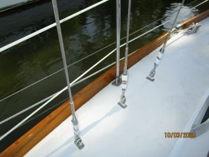deck, Bristol 35.5, sailboat for sale