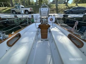 cockpit, Bristol 35.5, sailboat for sale