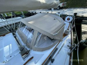 cockpit, Bristol 35.5, sailboat for sale