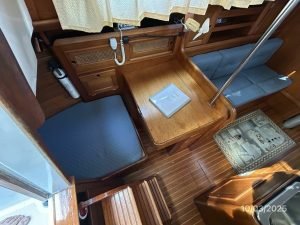 navigation station, Bristol 35.5, sailboat for sale