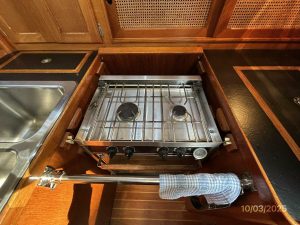 interior, Bristol 35.5, sailboat for sale
