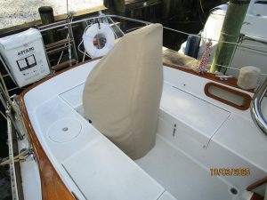 cockpit, Bristol 35.5, sailboat for sale