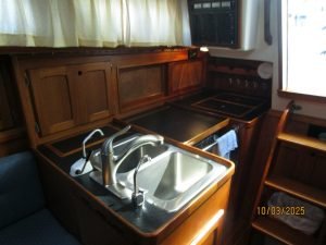 interior, Bristol 35.5, sailboat for sale