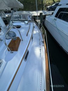 deck, Bristol 35.5, sailboat for sale