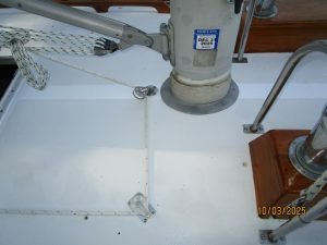 deck, Bristol 35.5, sailboat for sale