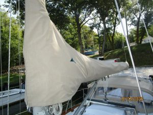 deck, Bristol 35.5, sailboat for sale