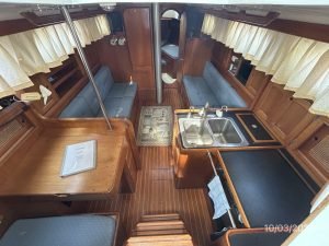 interior, Bristol 35.5, sailboat for sale