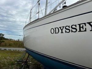boatyard, Sabre 34, sailboat for sale