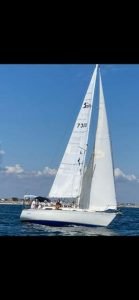 exterior, Sabre 34, sailboat for sale