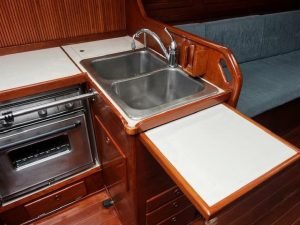 interior, Sabre 34, sailboat for sale
