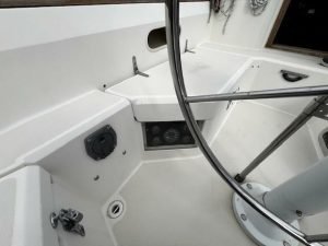 helm, Sabre 34, sailboat for sale