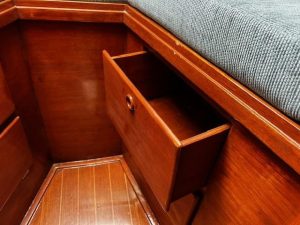 bed, Sabre 34, sailboat for sale