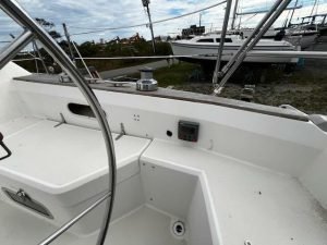 helm, Sabre 34, sailboat for sale