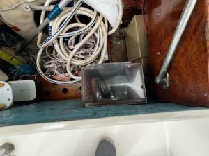 deck, Sabre 34, sailboat for sale