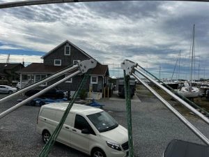 boatyard, Sabre 34, sailboat for sale