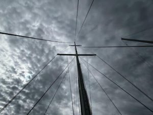 deck, Sabre 34, sailboat for sale