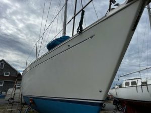 boatyard, Sabre 34, sailboat for sale