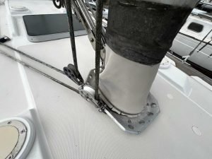 deck, Sabre 34, sailboat for sale