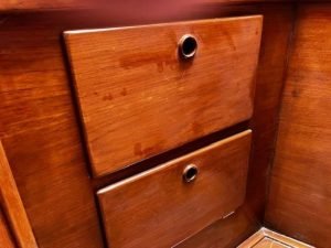 bed, Sabre 34, sailboat for sale