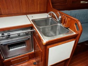 interior, Sabre 34, sailboat for sale