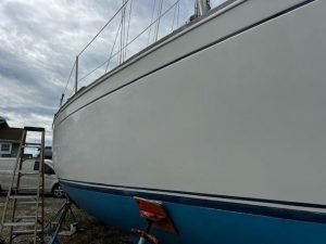 boatyard, Sabre 34, sailboat for sale