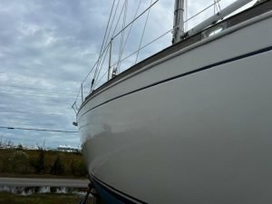 boatyard, Sabre 34, sailboat for sale