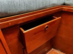 bed, Sabre 34, sailboat for sale