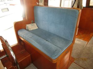 interior, Kha Shing 40, trawler for sale
