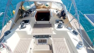 cockpit, Sigma 41, sailboat for sale