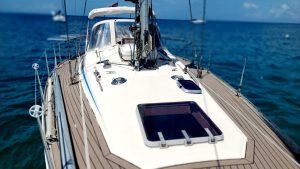 deck, Sigma 41, sailboat for sale